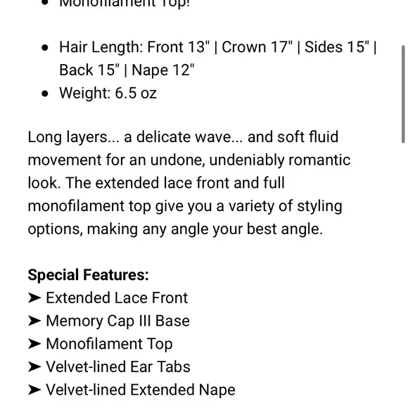 Raquel Welch Selfie Mode 12/22SS Shaded Cappuccino Gently Used - Picture 9 of 9